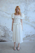 Belle Dress - White