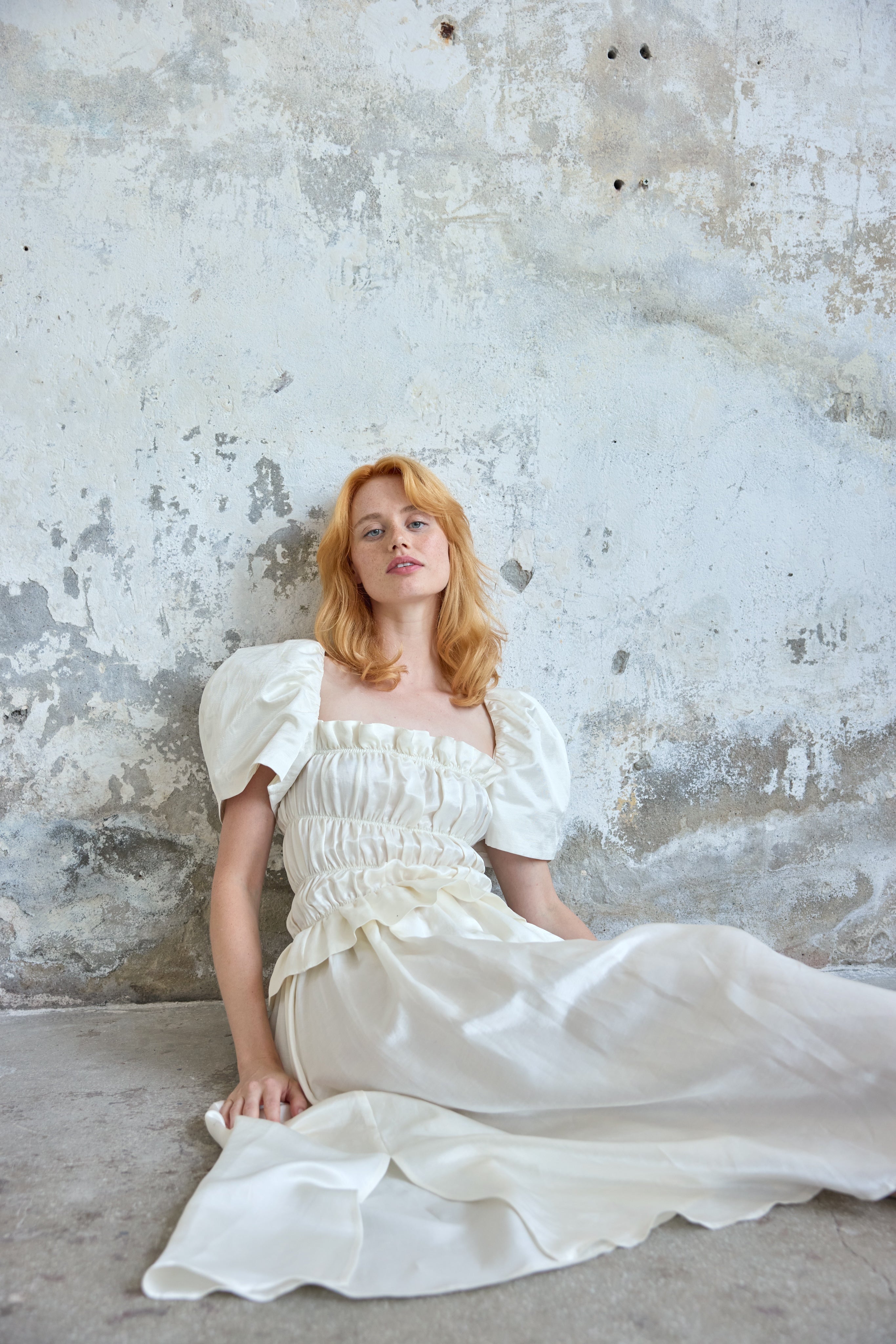 Belle Dress - White