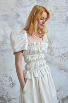 Belle Dress - White