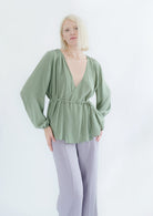 Oh Seven Days-Billow Reversible Blouse-3-Milagron.com
