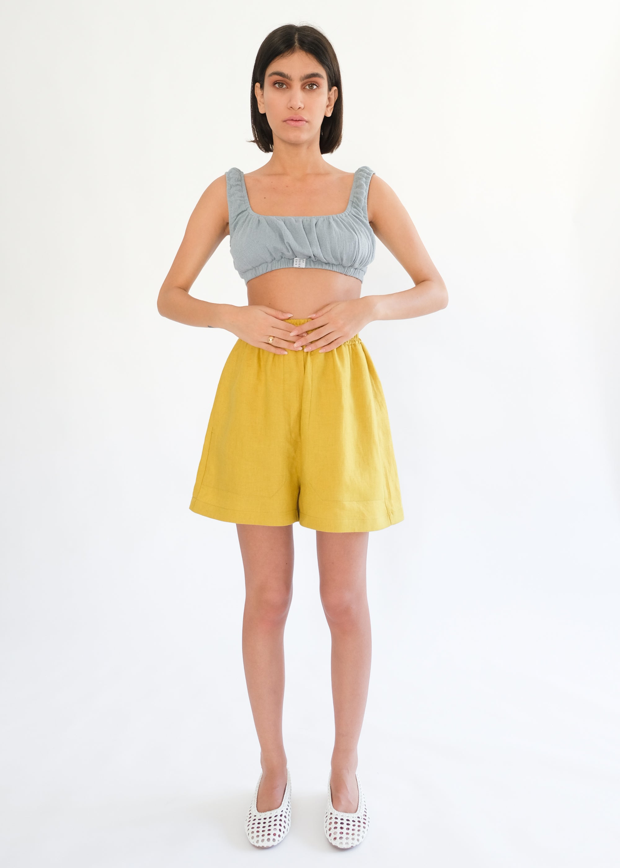 Oh Seven Days-Boxer Shorts ( Lemon Zest )-Bottoms-7-Milagron.com