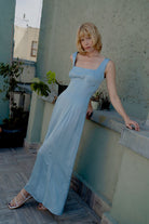 Oh Seven Days-Caroline Dress Blue-3-Milagron.com