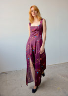 Caroline Dress - Burgundy