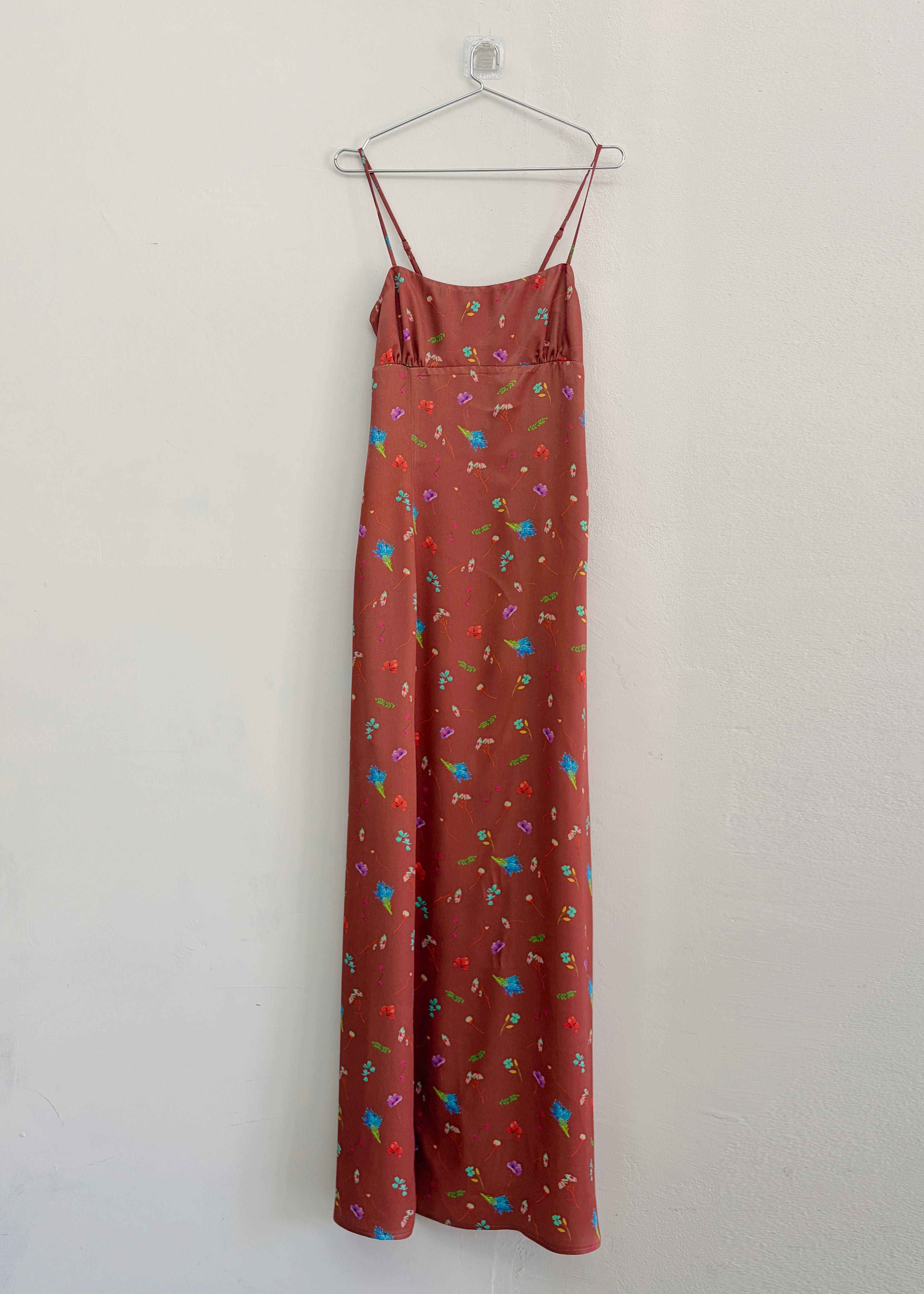 Cordelia Dress - Copper Floral
