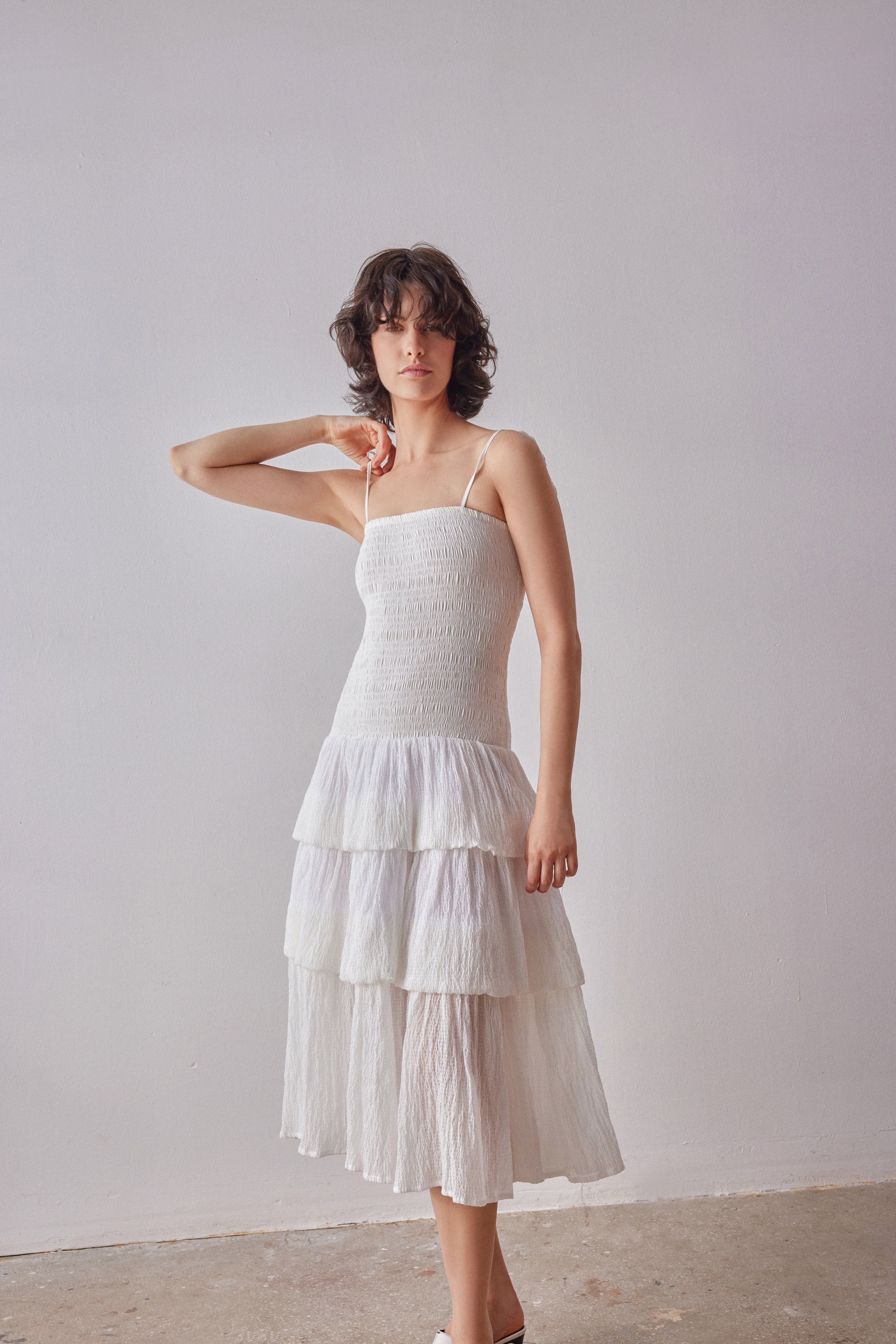 Oh Seven Days-Daisy Dress White-7-Milagron.com