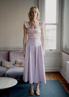 Oh Seven Days-Dani Skirt Red Check-2-Milagron.com