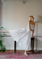 Oh Seven Days-Dani Skirt White-1-Milagron.com