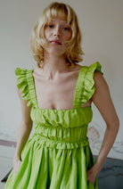 Oh Seven Days-Elsi Dress Green-2-Milagron.com