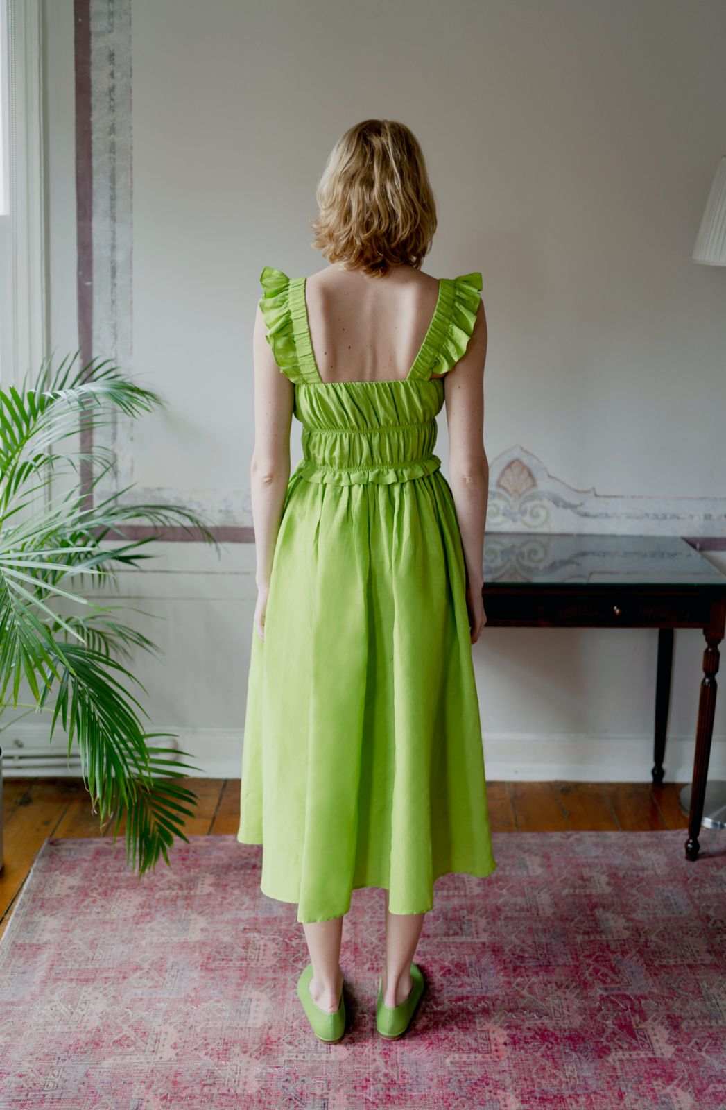 Oh Seven Days-Elsi Dress Green-6-Milagron.com