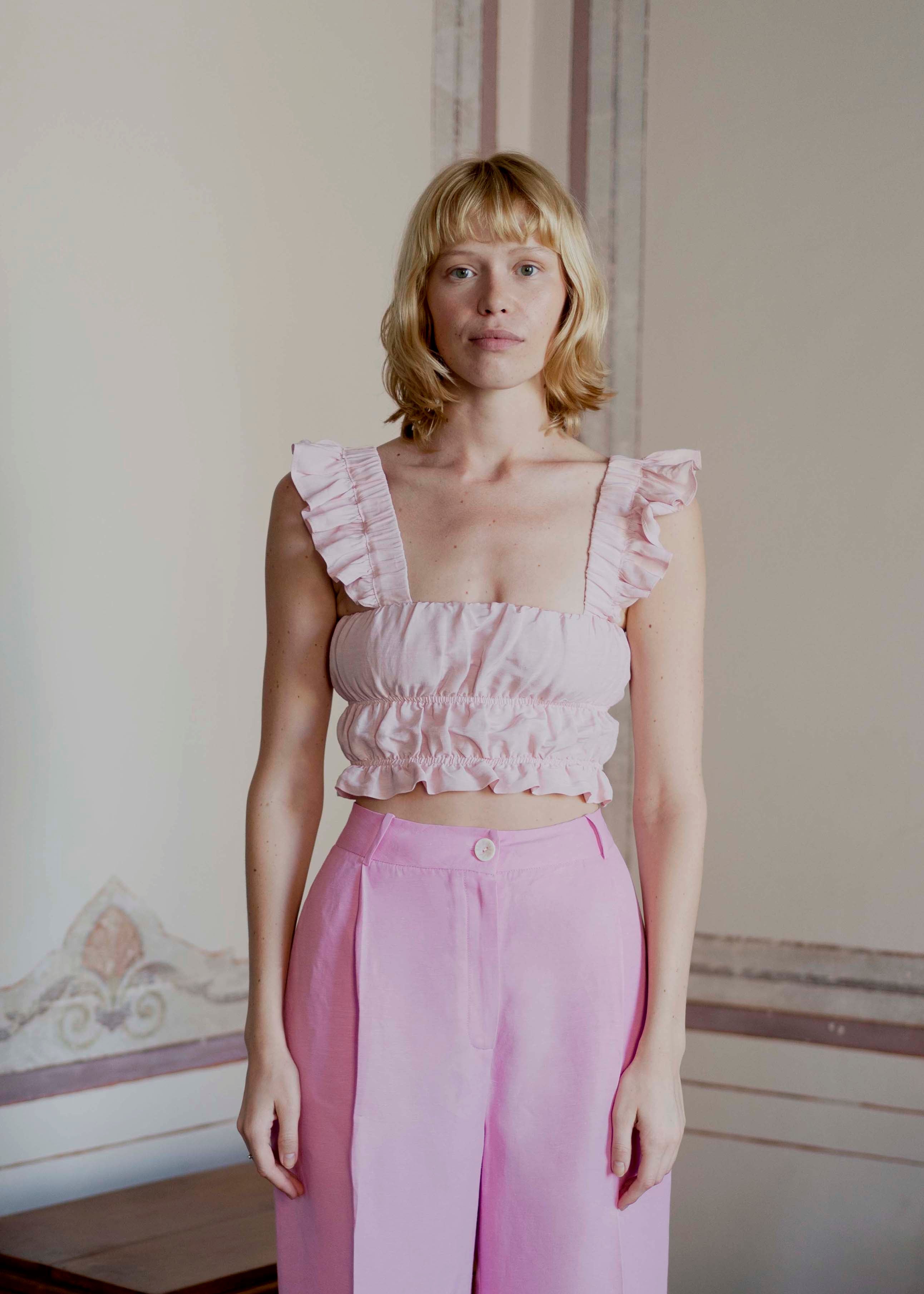 Oh Seven Days-Elsi Top Pink-1-Milagron.com