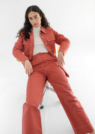 High Kick Trousers (Redwood)