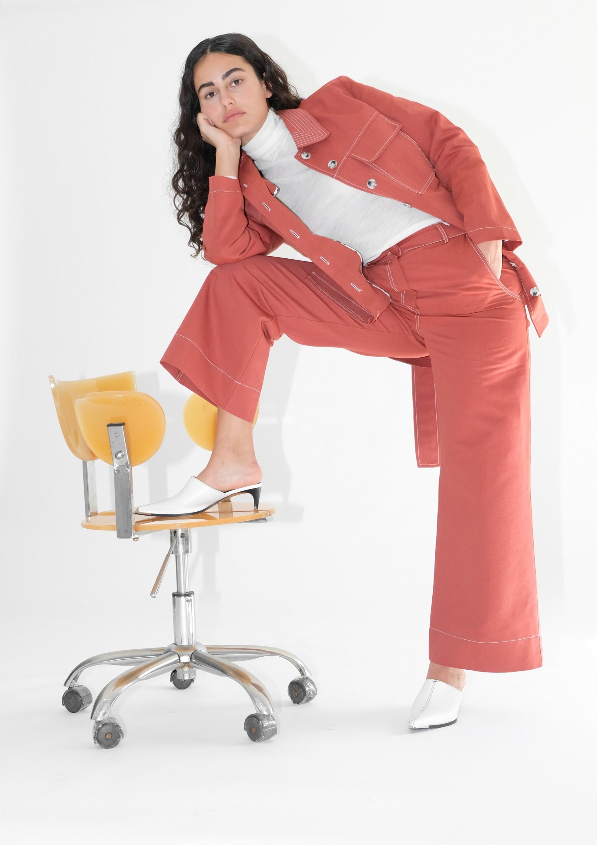 High Kick Trousers (Redwood)
