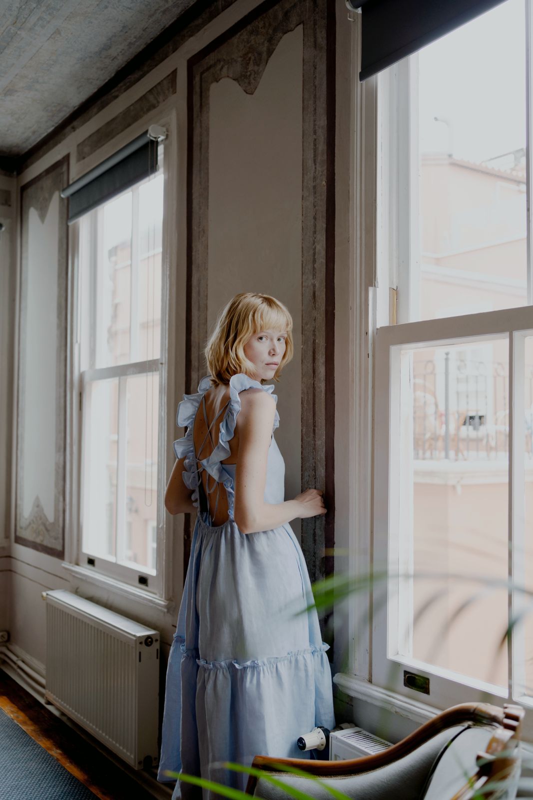 Oh Seven Days-Holly Dress 2.0 Blue-4-Milagron.com