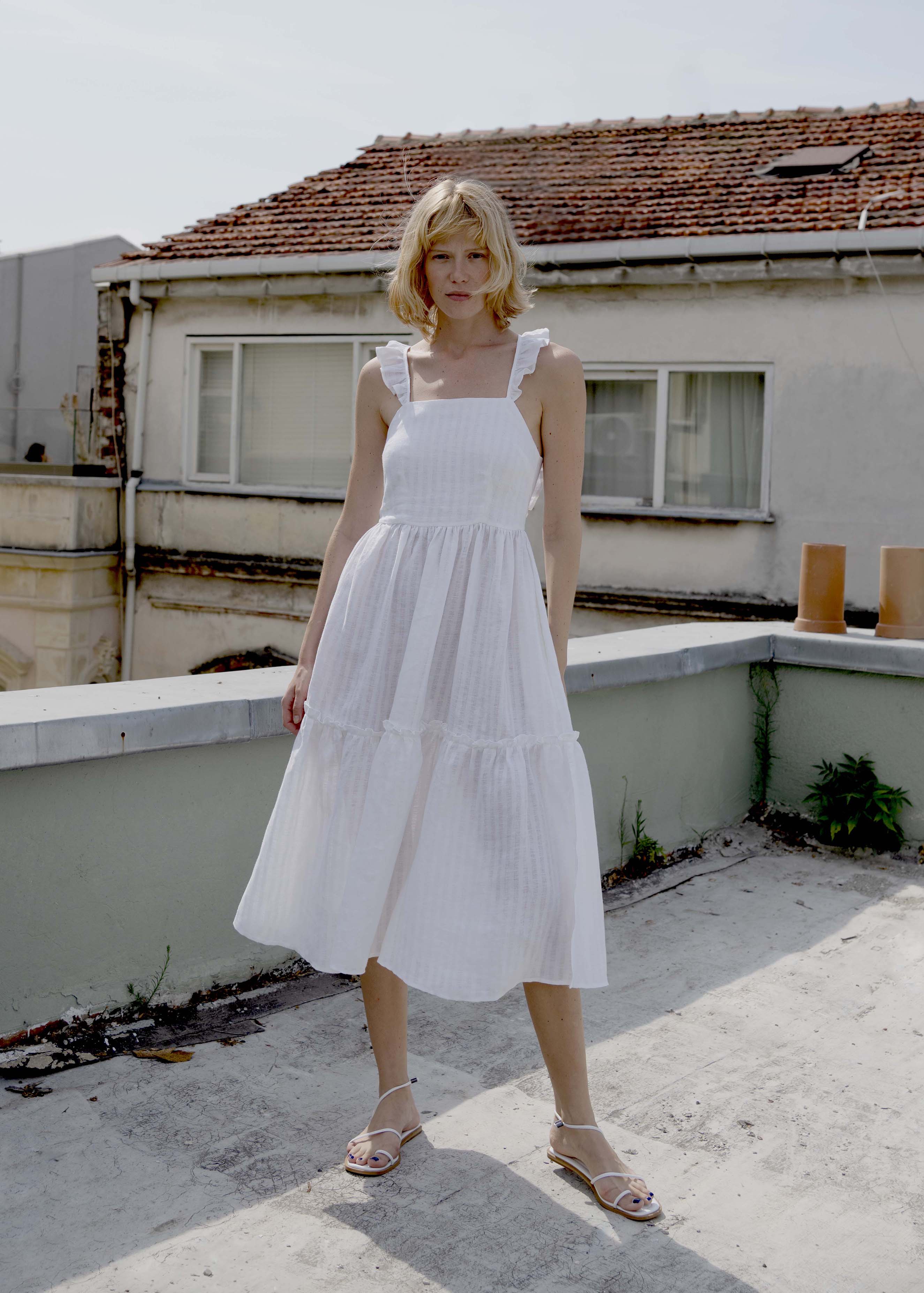 Oh Seven Days-Holly Dress 2.0 White-1-Milagron.com