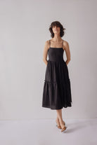 Oh Seven Days-Holly Dress Black-3-Milagron.com