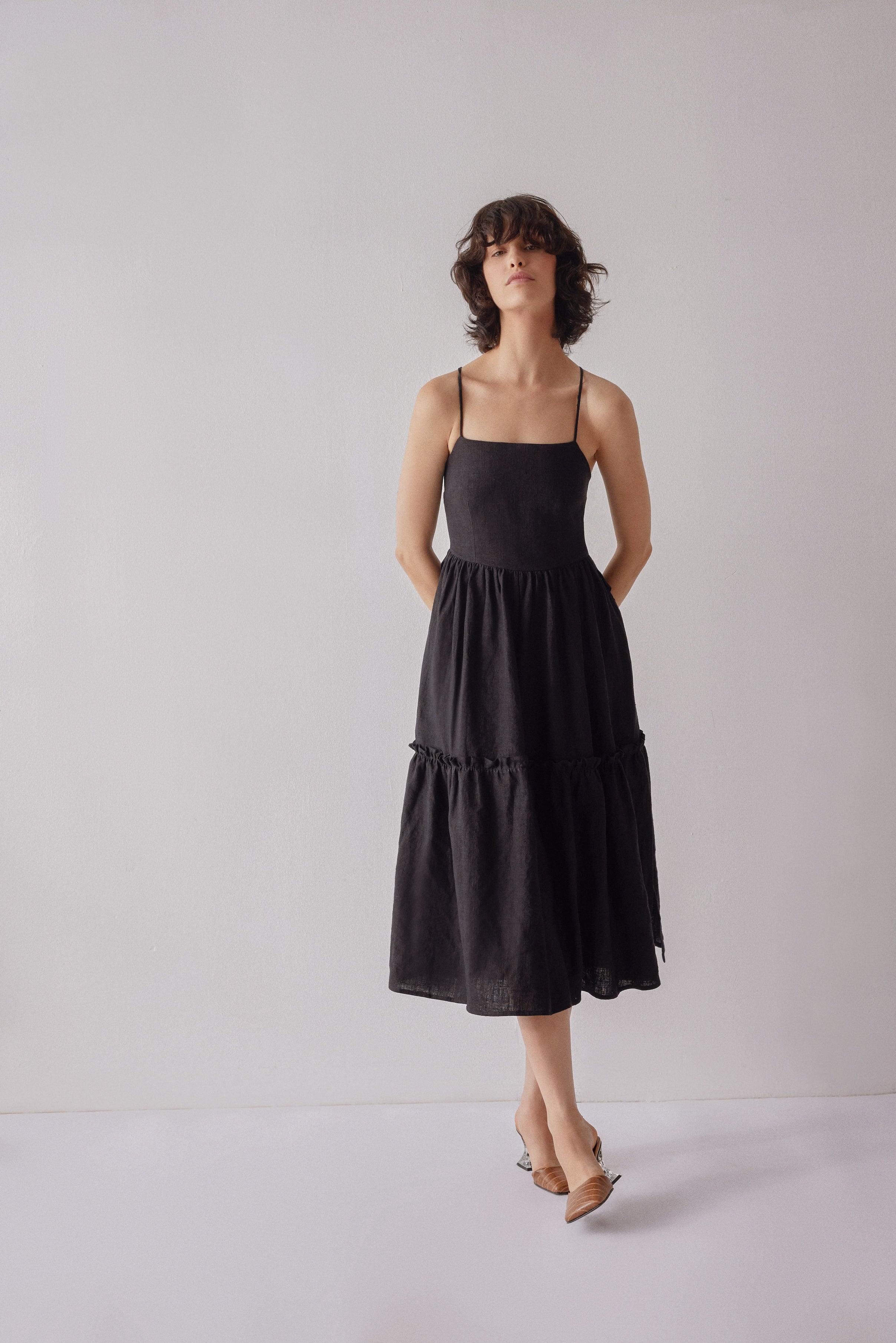 Oh Seven Days-Holly Dress Black-3-Milagron.com