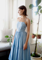 Holly Dress Sky Blue