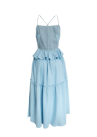 Oh Seven Days-Holly Dress Sky Blue-4-Milagron.com
