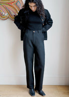 Oh Seven Days-Idil Trousers Black-1-Milagron.com