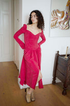 Oh Seven Days-Jessa Dress Ruby-10-Milagron.com