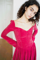 Oh Seven Days-Jessa Dress Ruby-7-Milagron.com