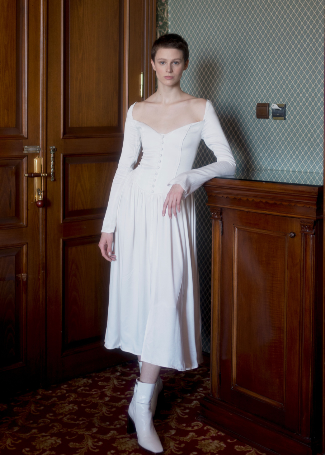 Oh Seven Days-Jessa Dress White-Dresses-1-Milagron.com