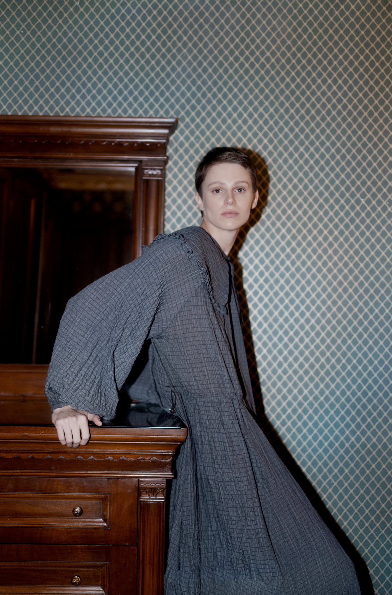 Oh Seven Days-Juliet Dress Charcoal-Dresses-3-Milagron.com