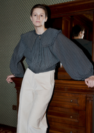 Oh Seven Days-Juliet Top Charcoal-Tops-1-Milagron.com