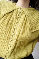 Oh Seven Days-Juliet Top Olive-3-Milagron.com