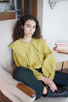 Oh Seven Days-Juliet Top Olive-5-Milagron.com