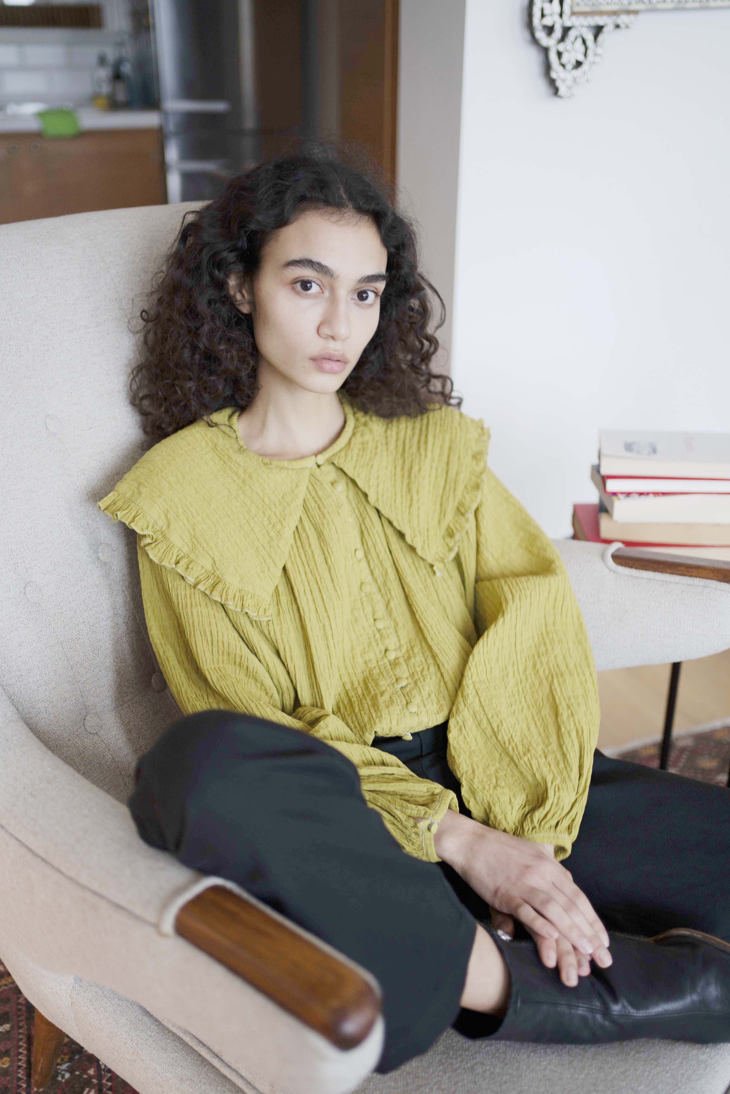 Oh Seven Days-Juliet Top Olive-5-Milagron.com