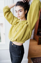 Oh Seven Days-Juliet Top Olive-7-Milagron.com