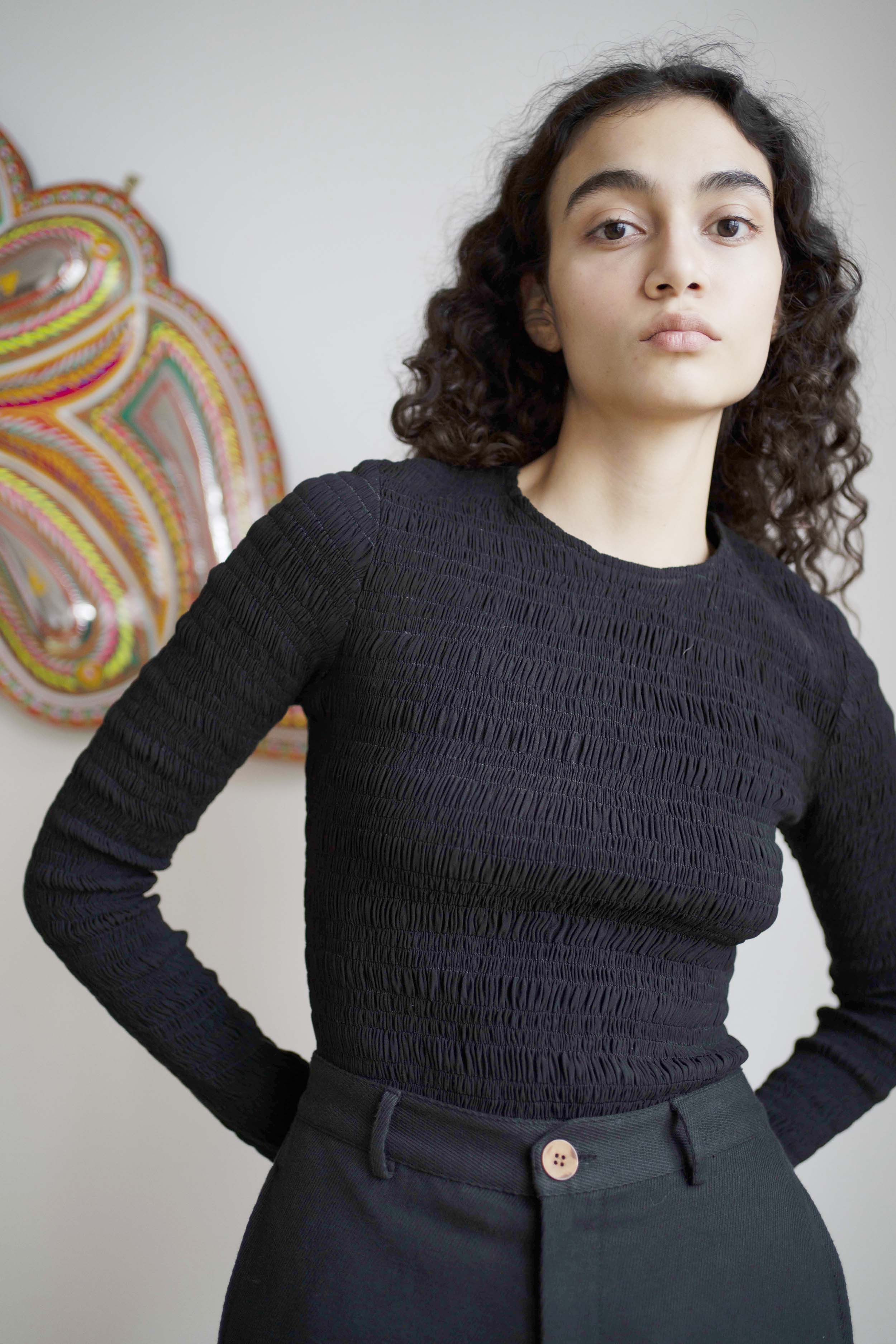 Oh Seven Days-Lisa Top Black-2-Milagron.com