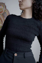 Oh Seven Days-Lisa Top Black-6-Milagron.com