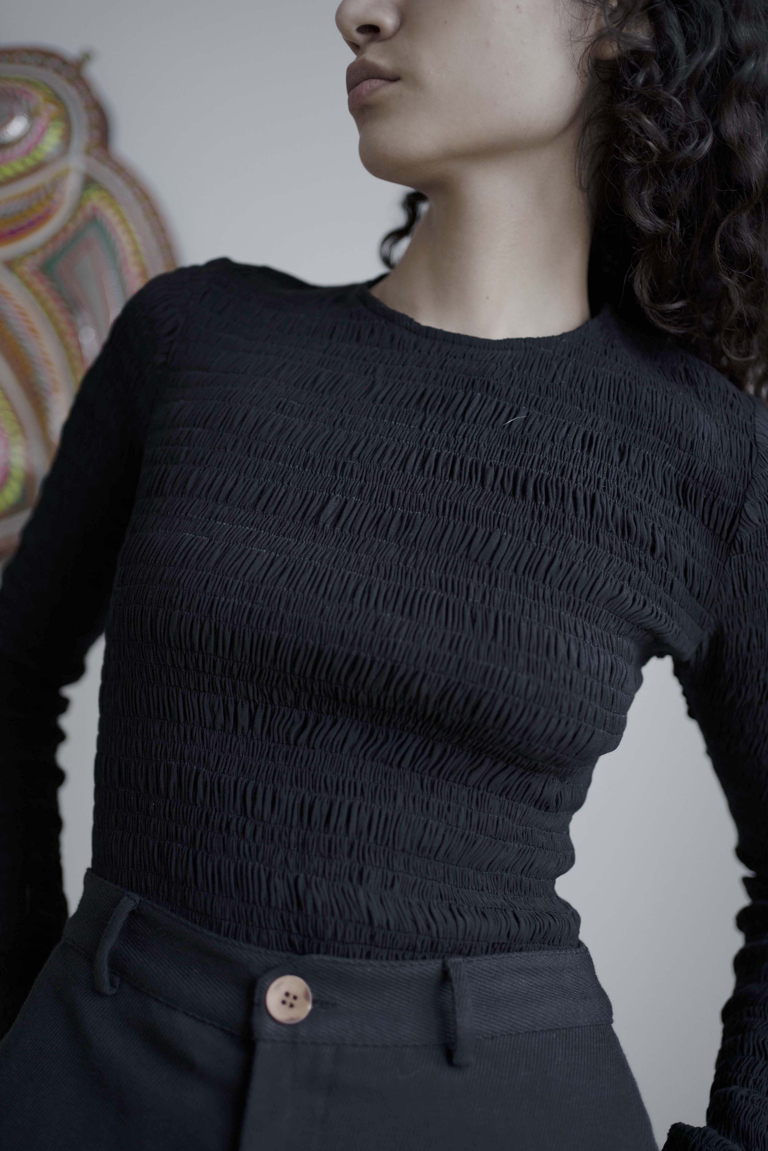 Oh Seven Days-Lisa Top Black-6-Milagron.com