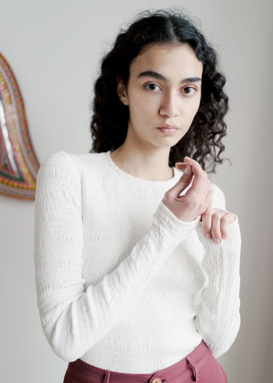 Oh Seven Days-Lisa Top White-1-Milagron.com