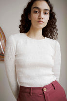 Oh Seven Days-Lisa Top White-7-Milagron.com