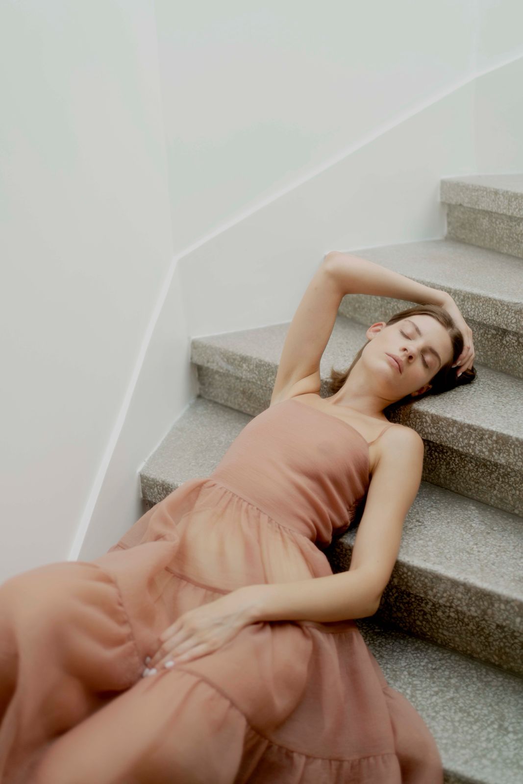 Oh Seven Days-Lucille Dress Beige Misfit-1-Milagron.com