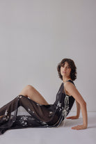 Oh Seven Days-Maya Tunic Dress Black-2-Milagron.com