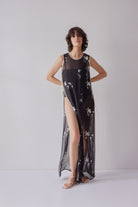 Oh Seven Days-Maya Tunic Dress Black-4-Milagron.com