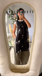 Maya Tunic Mini Dress - White
