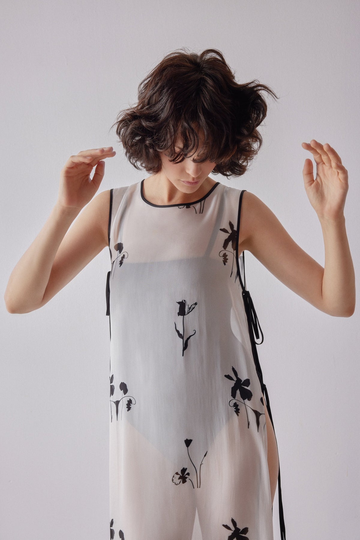 Oh Seven Days-Maya Tunik Elbise, Beyaz-Elbise-3-Milagron.com