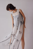 Oh Seven Days-Maya Tunik Elbise, Beyaz-Elbise-5-Milagron.com