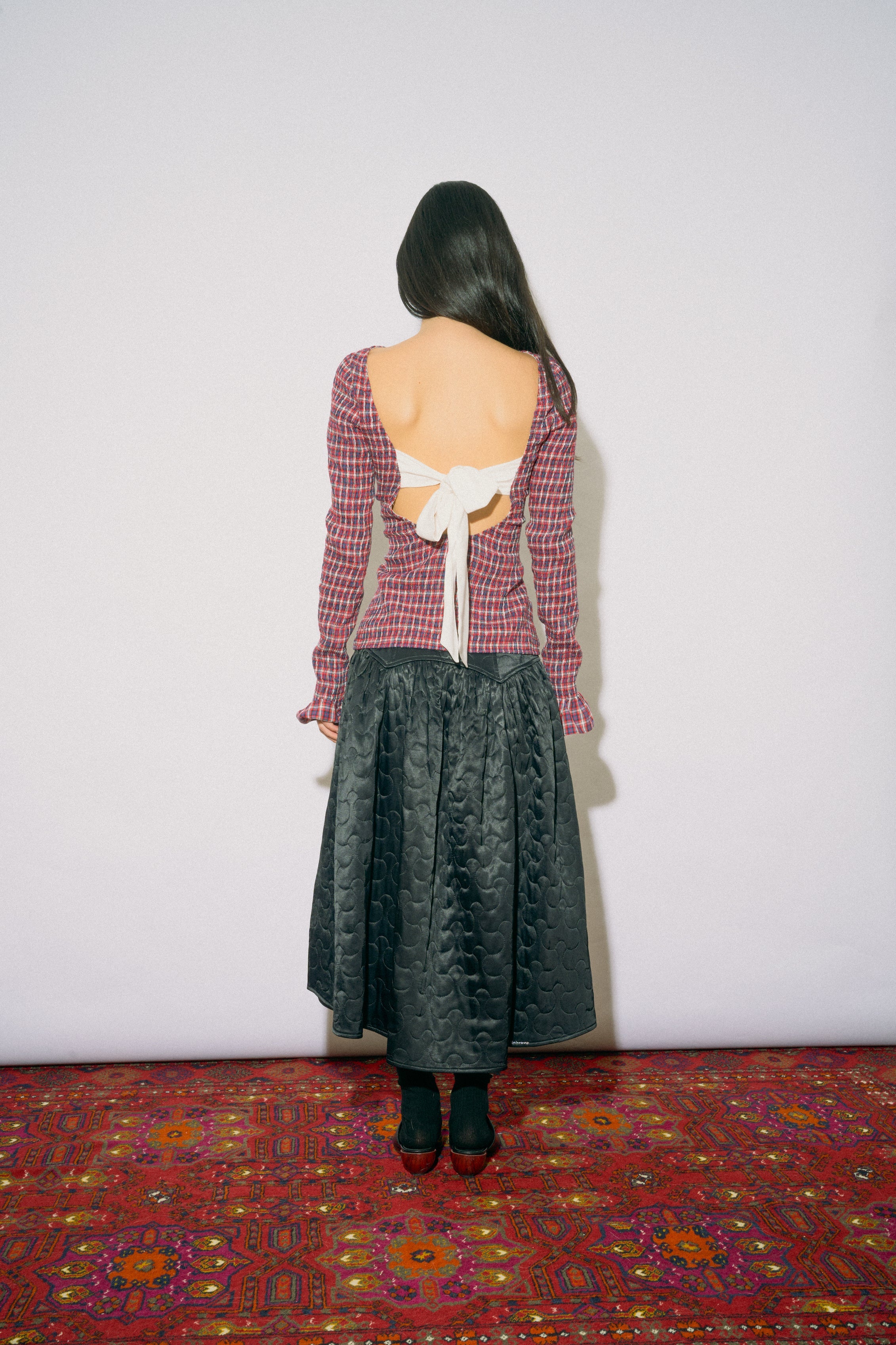 Oh Seven Days-Mc Kenzie Blouse Red-3-Milagron.com