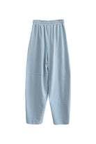 Patchwork Sweatpants -Cyan