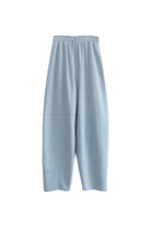 Patchwork Sweatpants -Cyan