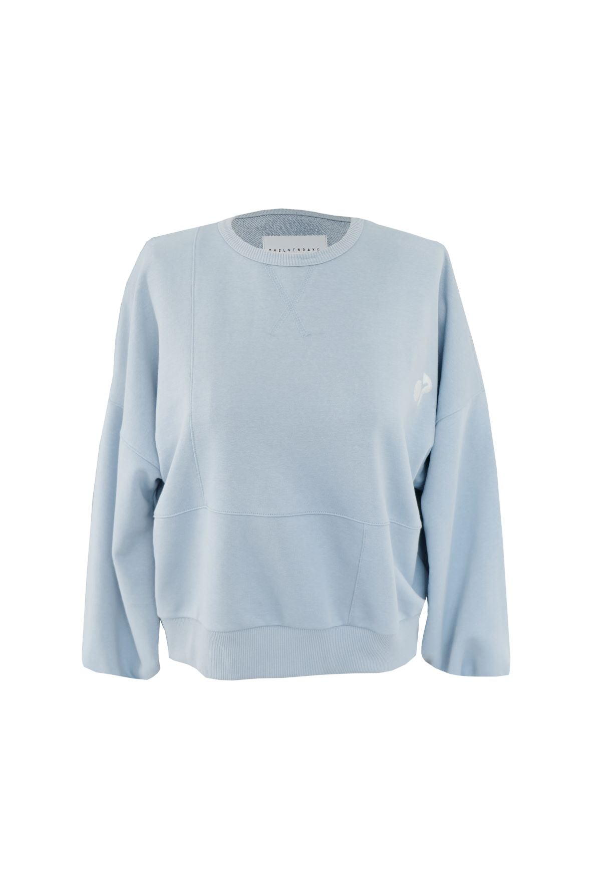 Oh Seven Days-Patchwork Sweatshirt-3-Milagron.com