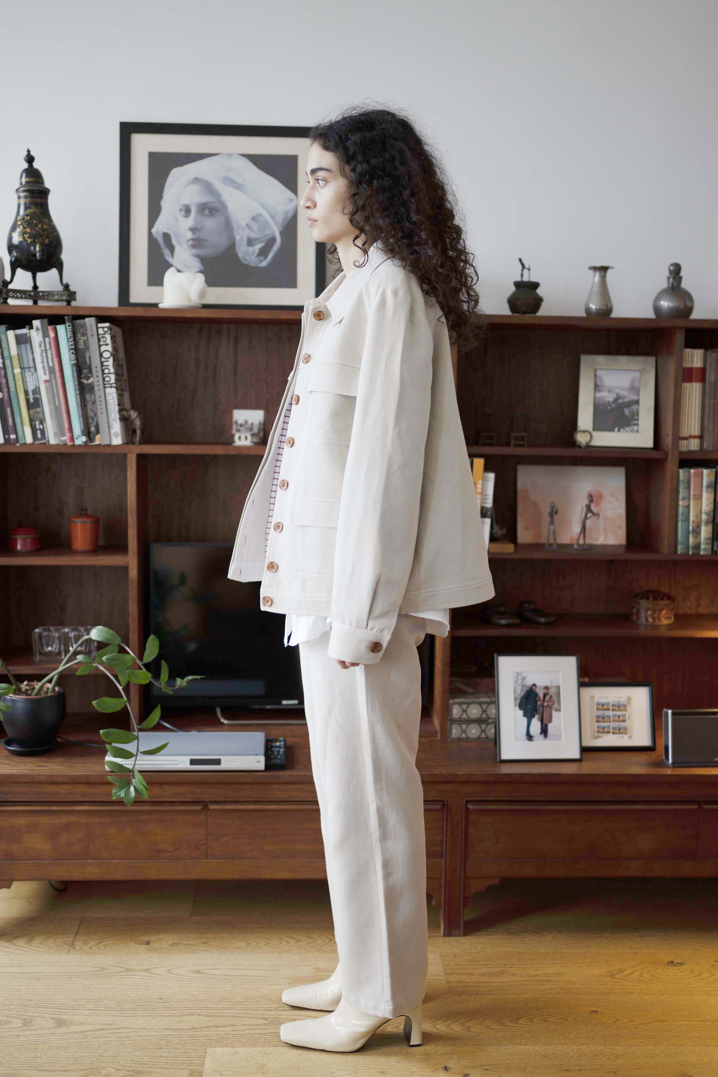 Oh Seven Days-Pick Pocket Jacket Beige-3-Milagron.com