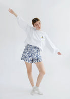 Poche Shorts (Rosa Print)