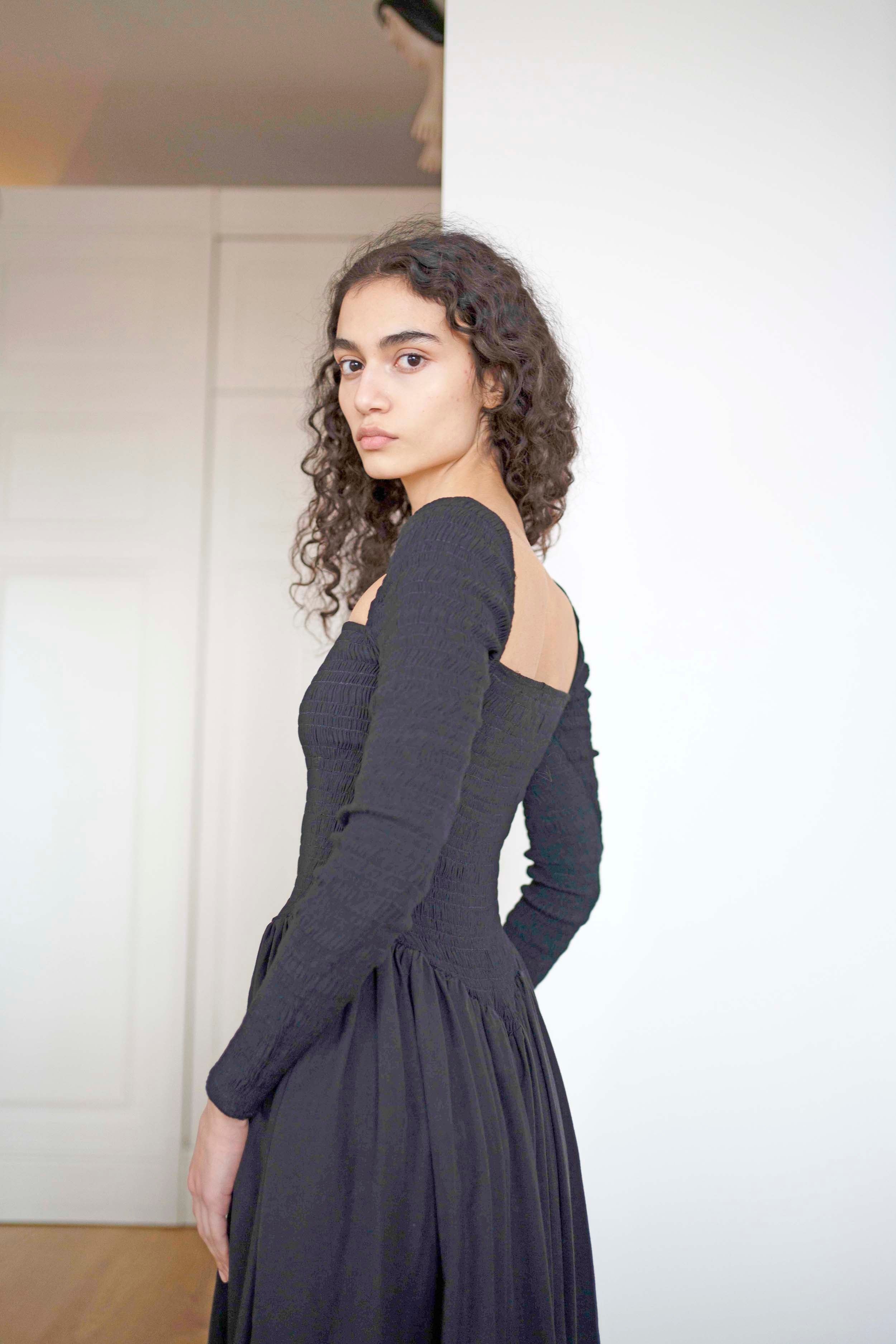 Oh Seven Days-Rory Dress Black-5-Milagron.com